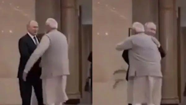 “ఇది యుద్ధాల యుగం కాదు!”.. ఆప్యాయంగా పుతిన్‌ను ఆలింగనం చేసుకున్న మోదీ.. శాంతి వైపే భారత్ మొగ్గు.. వైరల్ వీడియో..!!