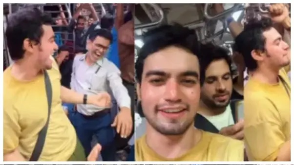 “నడుస్తున్న లోకల్ రైల్లో ఉట్టి కొట్టే వేడుక!”.. ప్రయాణికుల బాధ్యతను చూసి ముగ్ధుడైన నటుడు!.. వైరల్ వీడియో..!!!