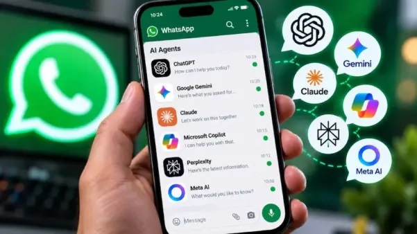 WhatsAppలో ఇకపై AIలతో నేరుగా చాట్ చేయవచ్చు..! ఒకే యాప్లో పలు AI Agents అనుసంధానం. ఈ కొత్త ఫీచర్ ఎలా పనిచేస్తుందో తెలుసా.?