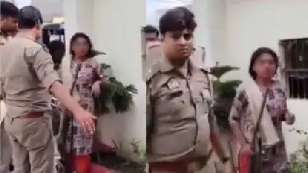 “ఓ కుటుంబ తగాదా ఇంతవరకూ వచ్చిందా?”.. చేతిలో తుపాకీతో పోలీస్ స్టేషన్లోకి దూసుకొచ్చిన యువతి.. బిత్తరపోయిన పోలీసులు.. వైరల్ అవుతున్న ఉత్కంఠ వీడియో..!!