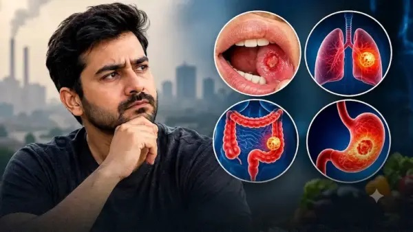పురుషుల్లో ఎక్కువగా వ్యాపించే 4 క్యాన్సర్లు ఏవో తెలుసా? నోరు, ఊపిరితిత్తులు మాత్రమే కాదు.. మరో 2 రకాలు కూడా పెరుగుతున్నాయట! లక్షణాలను నిర్లక్ష్యం చేయకండి!
