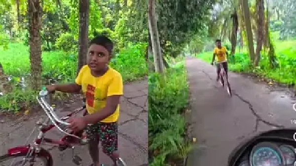 “నీది ఎంతటి బంగారు మనసయ్యా..?” పెట్రోల్ లేక అల్లాడిన బైకర్.. 13 ఏళ్ల బాలుడు చేసిన మనసును కదిలించే పని.. రూ. 500 కూడా వద్దనడానికి కారణం ఇదే..! వైరల్ వీడియో..!!