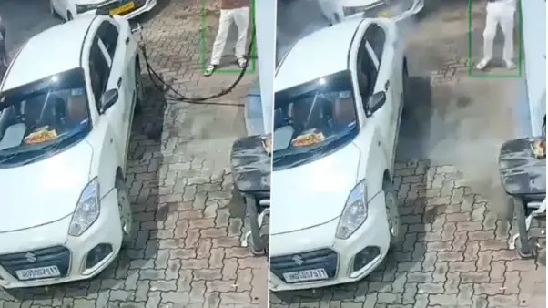“పెట్రోల్ బంకులో ఘోర ప్రమాదం”.. సీఎన్‌జీ గ్యాస్ నింపుతుండగా భారీ శబ్దంతో పేలిపోయిన ఫ్యూయెల్ పైప్.. విలవిలలాడుతూ ప్రాణాలు కోల్పోయిన ఉద్యోగి.. గుండెల్ని పిండేసే వీడియో!