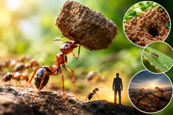 మనుషులకే సాధ్యంకాని పనులను అలవోకగా చేసే చీమలు! తనకంటే ఎన్నో రెట్లు బరువును మోసే ఈ చిన్న జీవి రహస్యం ఏంటో తెలుసా?