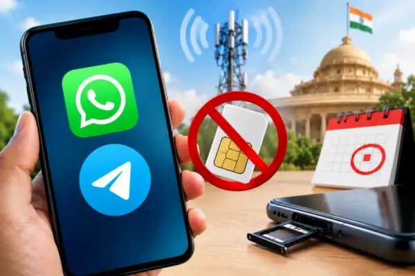 WhatsApp, Telegram వినియోగదారులారా అప్రమత్తం! ఫోన్లో సిమ్ లేకపోతే ఇక ఏమవుతుంది? 2027 జనవరి 1 నుంచి కొత్త నిబంధన!!