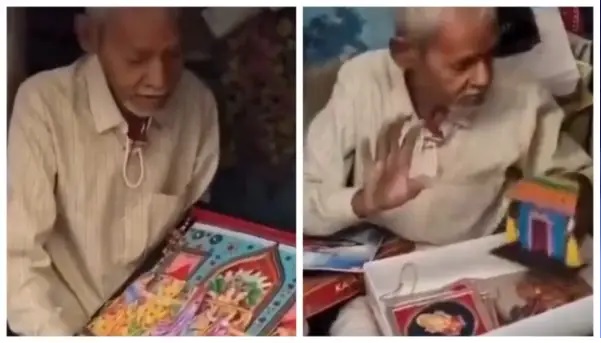 75 ఏళ్ల వయసులో అద్భుతమైన రికార్డు. పాత ఇనుప ముక్కలతో అద్భుత సృష్టి. వారణాసి తాతయ్య అద్భుత కళాఖండాలు. వైరల్ వీడియో..!!