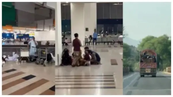 “ఇది అంతర్జాతీయ విమానాశ్రయమా లేక సాధారణ బస్ స్టాండా?” – విమానాశ్రయంలో నేలపై పడుకుని నిద్రిస్తున్న ప్రయాణికులు.. లారీల్లో మేకలు దర్శనమిస్తున్న దయనీయ దుస్థితి..!!!
