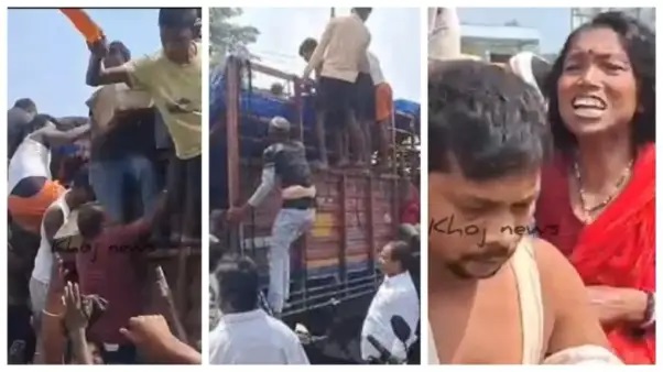 ఎంత దారుణం.! మద్యం కోసం పోటీపడ్డ మహిళలు.. “నడి రోడ్డుపై మద్యం బాటిళ్లను లూటీ చేసిన జనం”. చిన్నపిల్లలు కూడానా..? వైరల్ అవుతున్న షాకింగ్ వీడియో.!