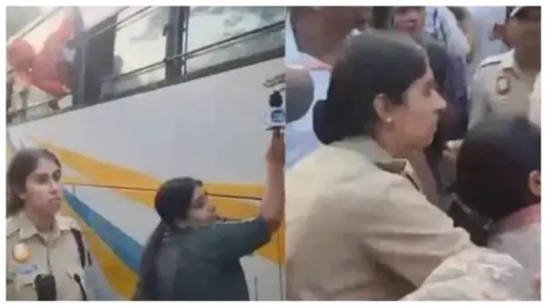 ఉద్రిక్త పరిస్థితుల్లోనూ అద్భుతమైన నాయకత్వం! ఐపీఎస్ అధికారి ఐశ్వర్య సింగ్ వీడియో వైరల్.. నెటిజన్ల ప్రశంసలు!